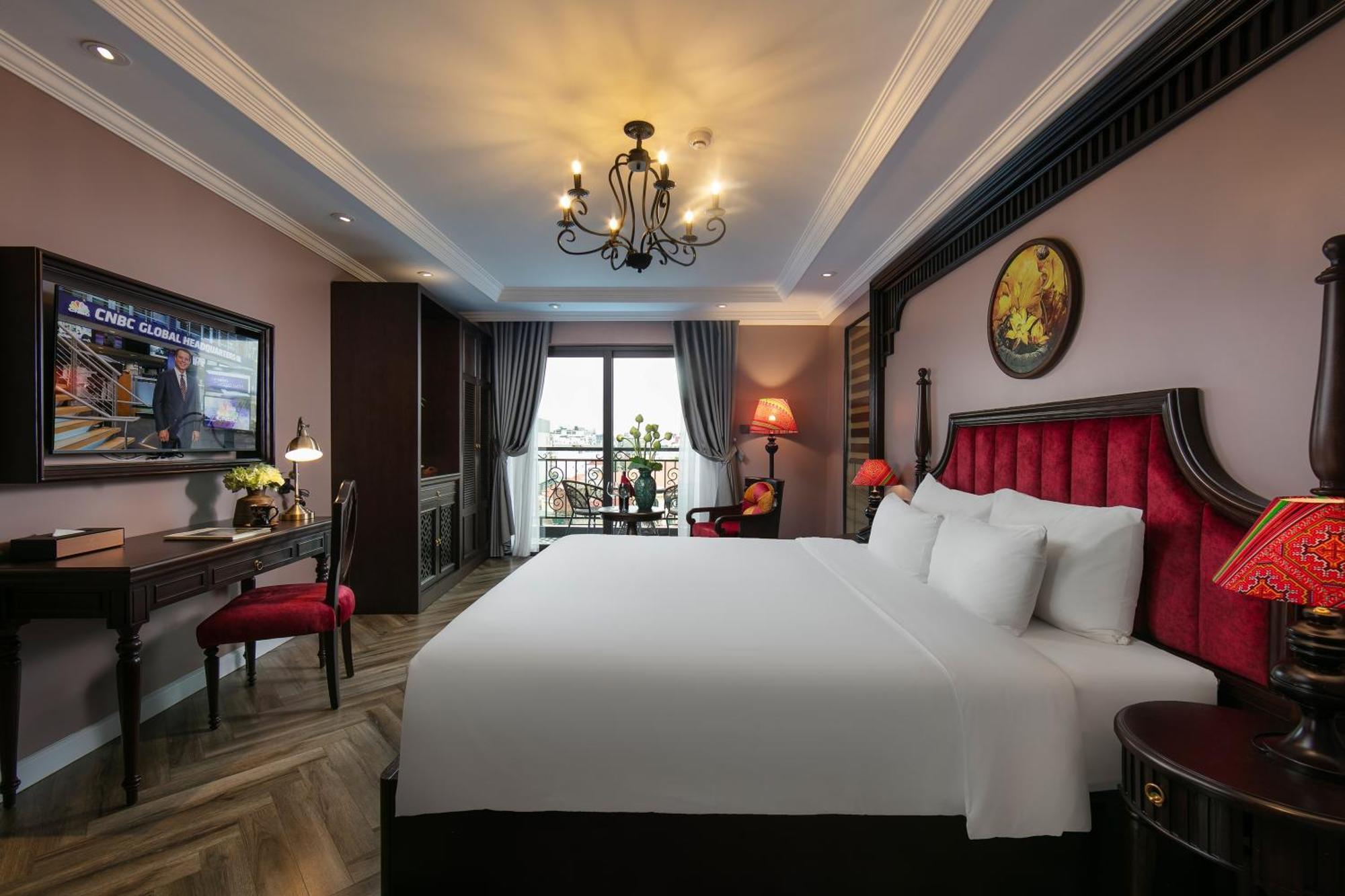 Acoustic Premium Hotel & Spa ハノイ市 エクステリア 写真