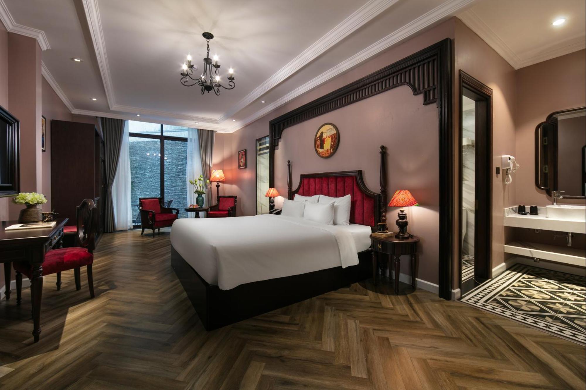 Acoustic Premium Hotel & Spa ハノイ市 エクステリア 写真